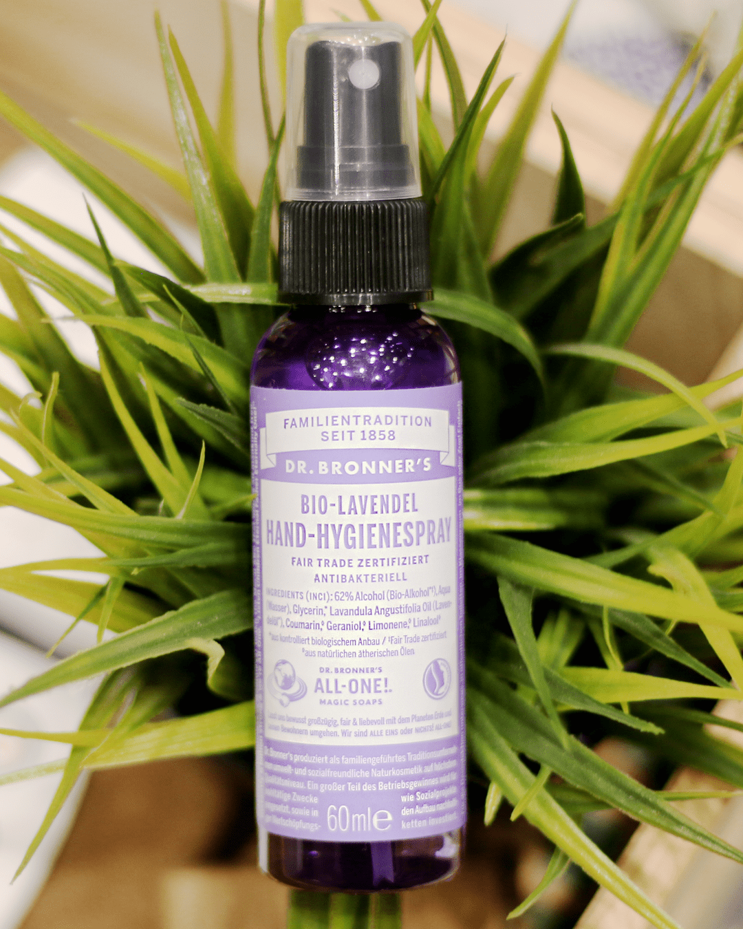 Dr. Bronner's, Organic Lavender Hand Sanitizer Spray (60 ...